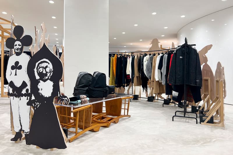 Dover Street Market Beijing location store opening rei kawakubo three floors wangfujing dong cheng info