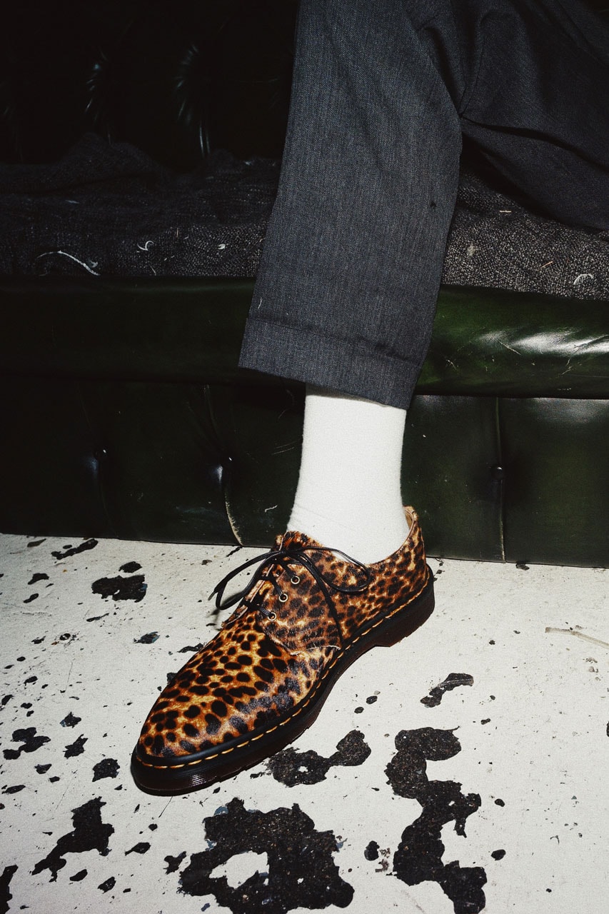 Dr Martens Leopard Pack Shearling Shoe Footwear Adrian Snaffle Leopard Kiltie Loafers Smiths Hair On Leopard Print