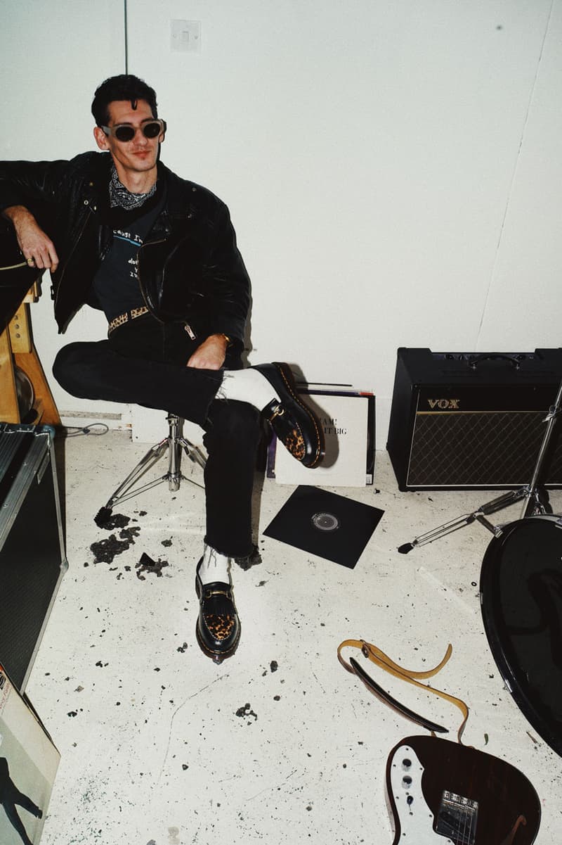 Dr Martens Leopard Pack Shearling Shoe Footwear Adrian Snaffle Leopard Kiltie Loafers Smiths Hair On Leopard Print