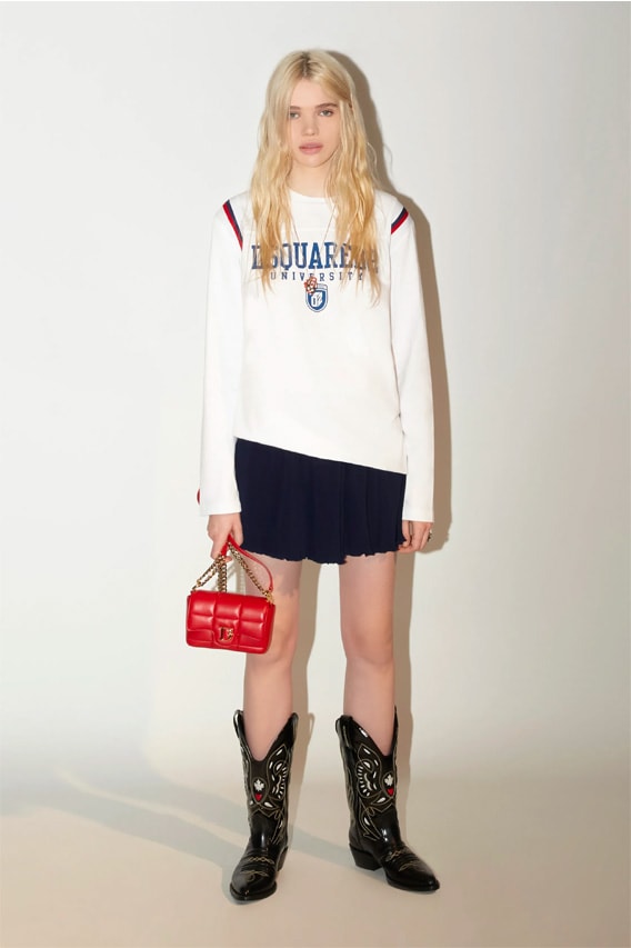 DSquared2 Pre-Fall 2023 Collection womenswear hippy boho thrift lookbook