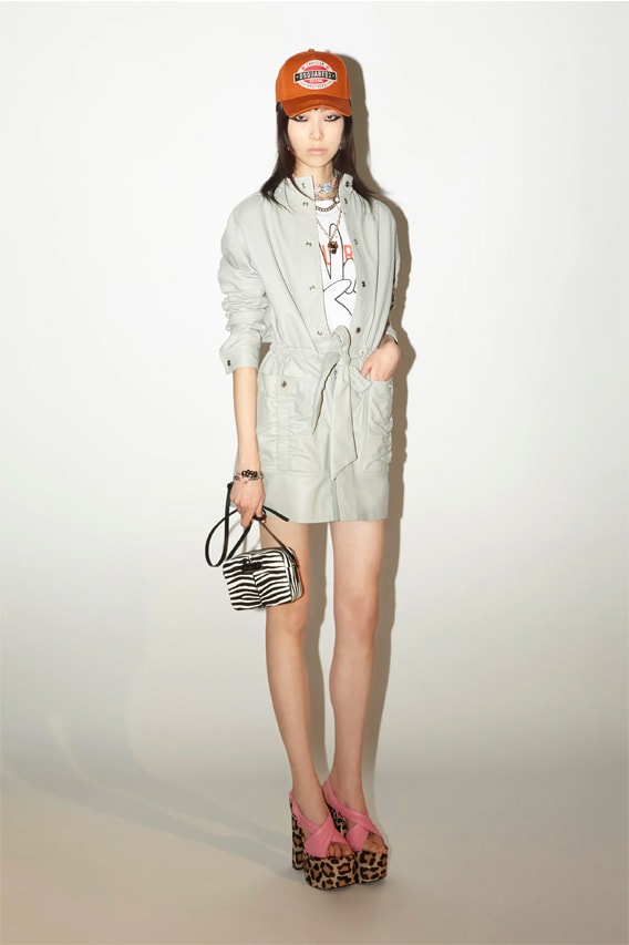 DSquared2 Pre-Fall 2023 Collection womenswear hippy boho thrift lookbook