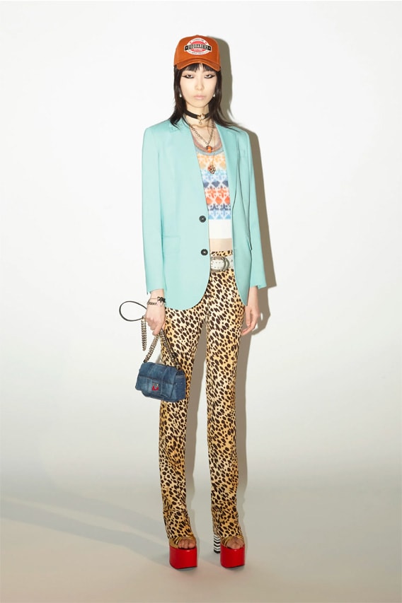 DSquared2 Pre-Fall 2023 Collection womenswear hippy boho thrift lookbook