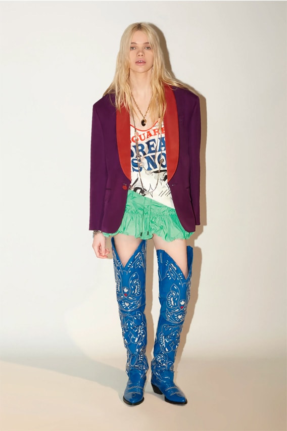 DSquared2 Pre-Fall 2023 Collection womenswear hippy boho thrift lookbook
