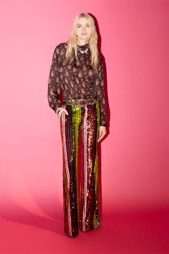 DSquared2 Pre-Fall 2023 Collection womenswear hippy boho thrift lookbook