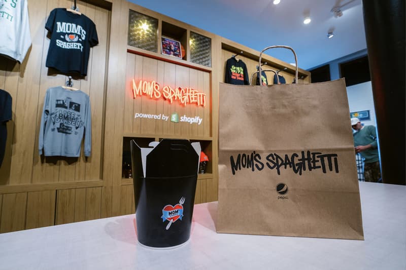 Eminem Mom's Spaghetti restaurant 2022 Soho NYC Pop-Up announcement info