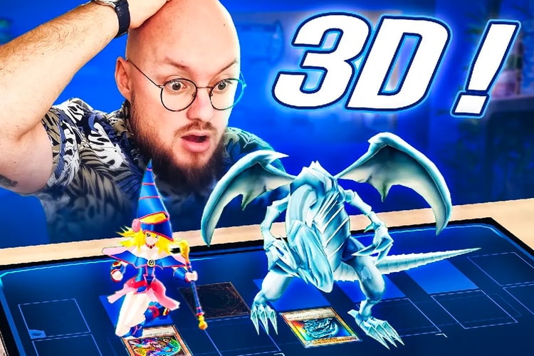 Check Out This Fan-Made 'Yu-Gi-Oh!' 3D Projection System