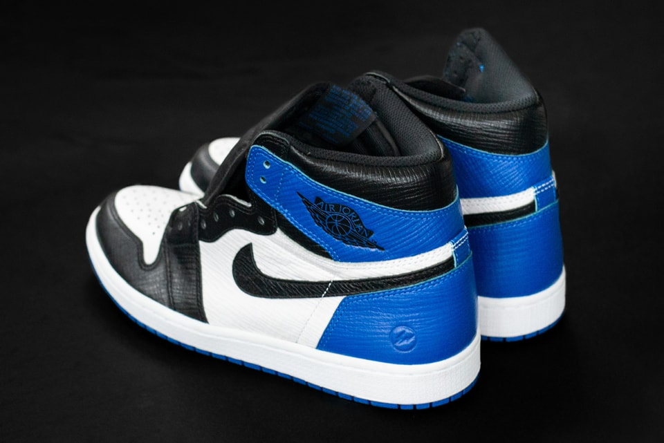 This Fragment Design x Air Jordan 1 Sample is Made With Louis