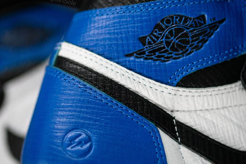 fragment design Air Jordan 1 Sample LV Epi Leather Info kim jones louis vuitton rare pics photos images