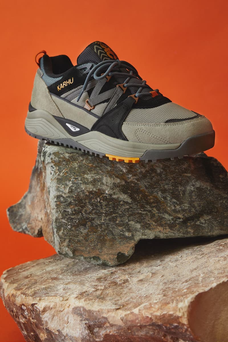 KARHU Fusion XC Sneakers Footwear Trainers Outerwear Hiking Waterproof Mesh "Abbey Stone/Gunmetal" "Gunmetal/Jet Black"