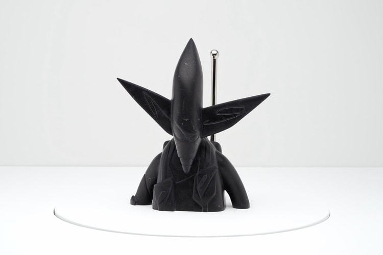 Futura and Avant Arte Cast Pointman in Pristine Carrara Marble