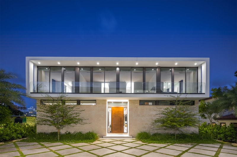 $16.3 Million usd Allison Island Miami Home purchase French insurance broker Laurent Pascale Ouazana house rap hip-hop