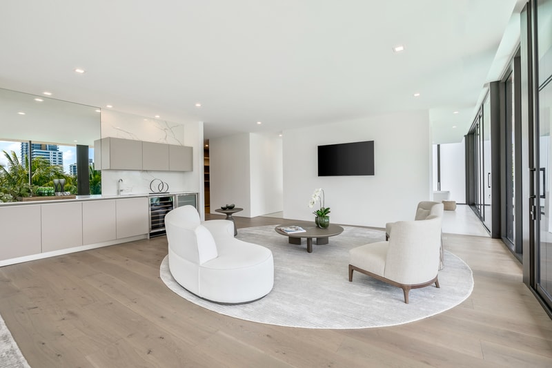 $16.3 Million usd Allison Island Miami Home purchase French insurance broker Laurent Pascale Ouazana house rap hip-hop