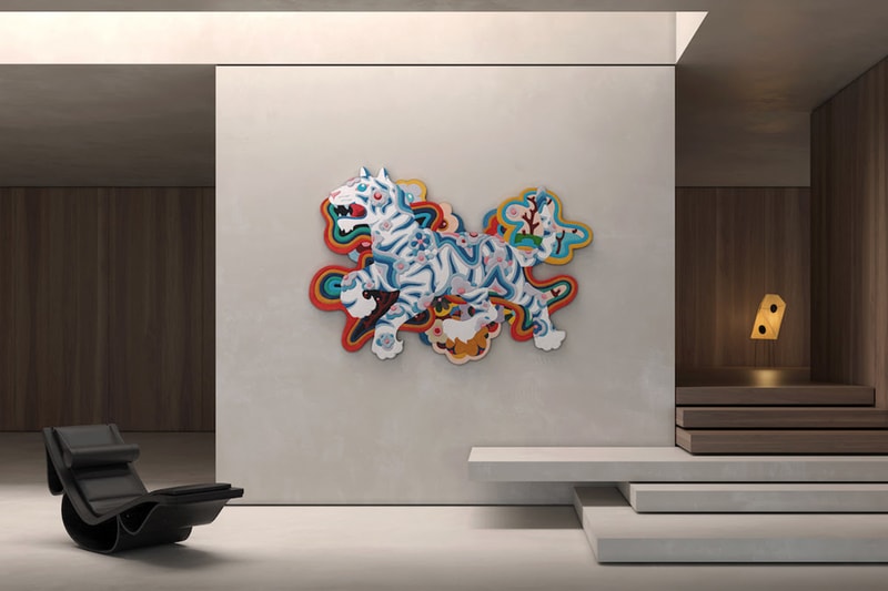 James Jean Taps Into the Art of Tapestry With ‘White Tiger’