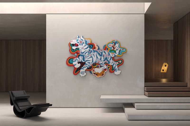 James Jean Taps Into the Art of Tapestry With ‘White Tiger’