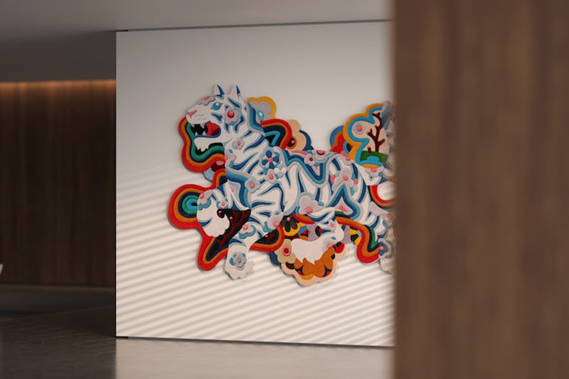James Jean Taps Into the Art of Tapestry With ‘White Tiger’