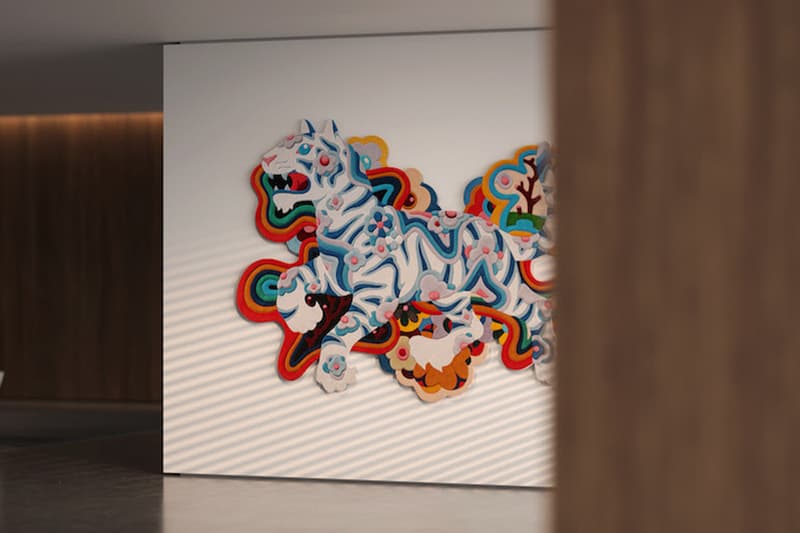 James Jean Taps Into the Art of Tapestry With ‘White Tiger’