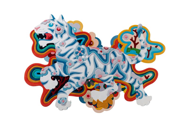 James Jean Taps Into the Art of Tapestry With ‘White Tiger’