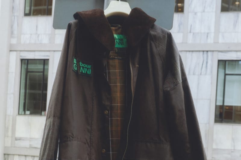 Barbour’s Heritage Meets GANNI’s Modern Silhouette in New Collab Collection