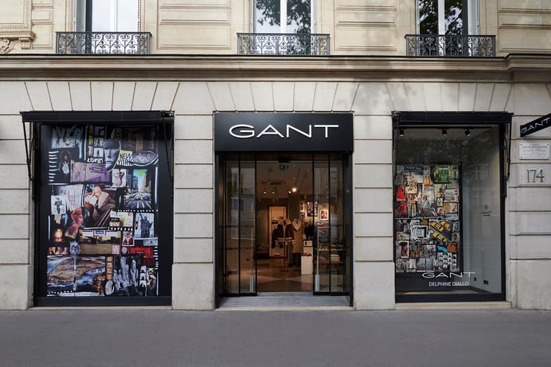 GANT love letter to new york delphine diallo anna lomax fashion luxury paris london flagship store window display are installation