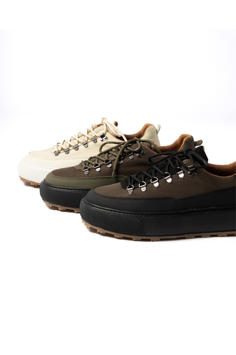 GARMENT PROJECT KAI Sneakers Low Mid Footwear Trainers Shoes Hiking Exploration Fall Winter 2022 Ebbets Farm 