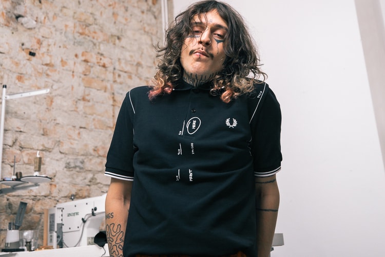 Berlin Concept Store GATE194 Strips Back Fred Perry's Classic Twin Tipped Polo Shirt