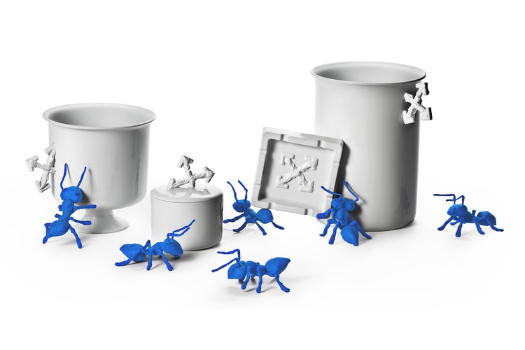 Off-White™ and Ginori 1735 Drop Second Installment of Porcelain Homeware