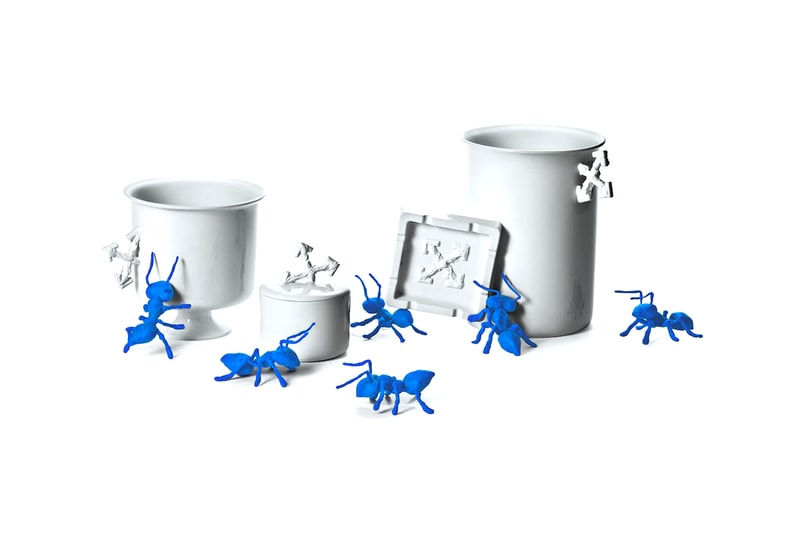 Off-White™ and Ginori 1735 Drop Second Installment of Porcelain Homeware