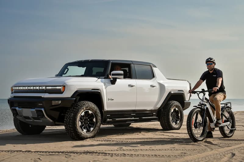 gmc hummer ev e bike mountain fat tire info specs price release date