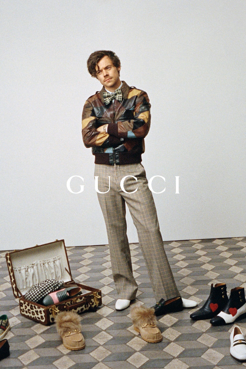 Gucci HA HA HA Harry Styles Campaign Collection Alessandro Michele Launch Release Closer Look Video Styling Music Mark Borthwick