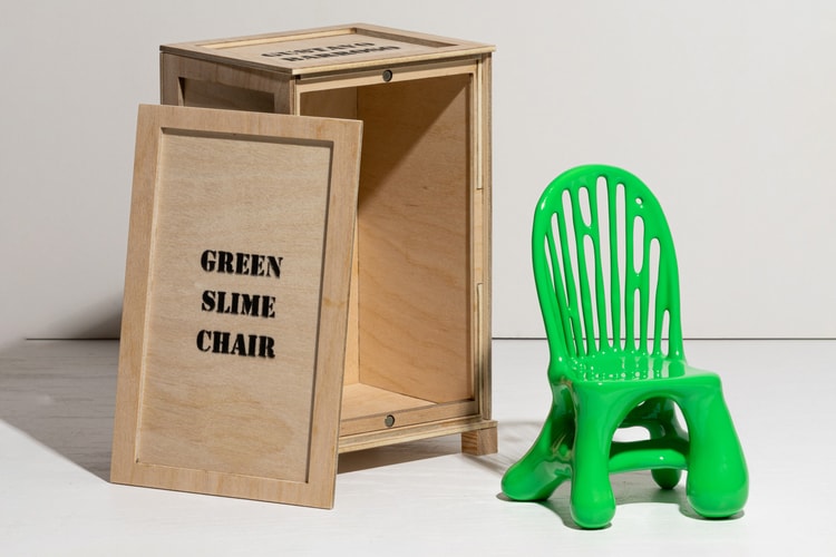 Gustavo Barroso Releases Miniature Version of his Green Slime Chair