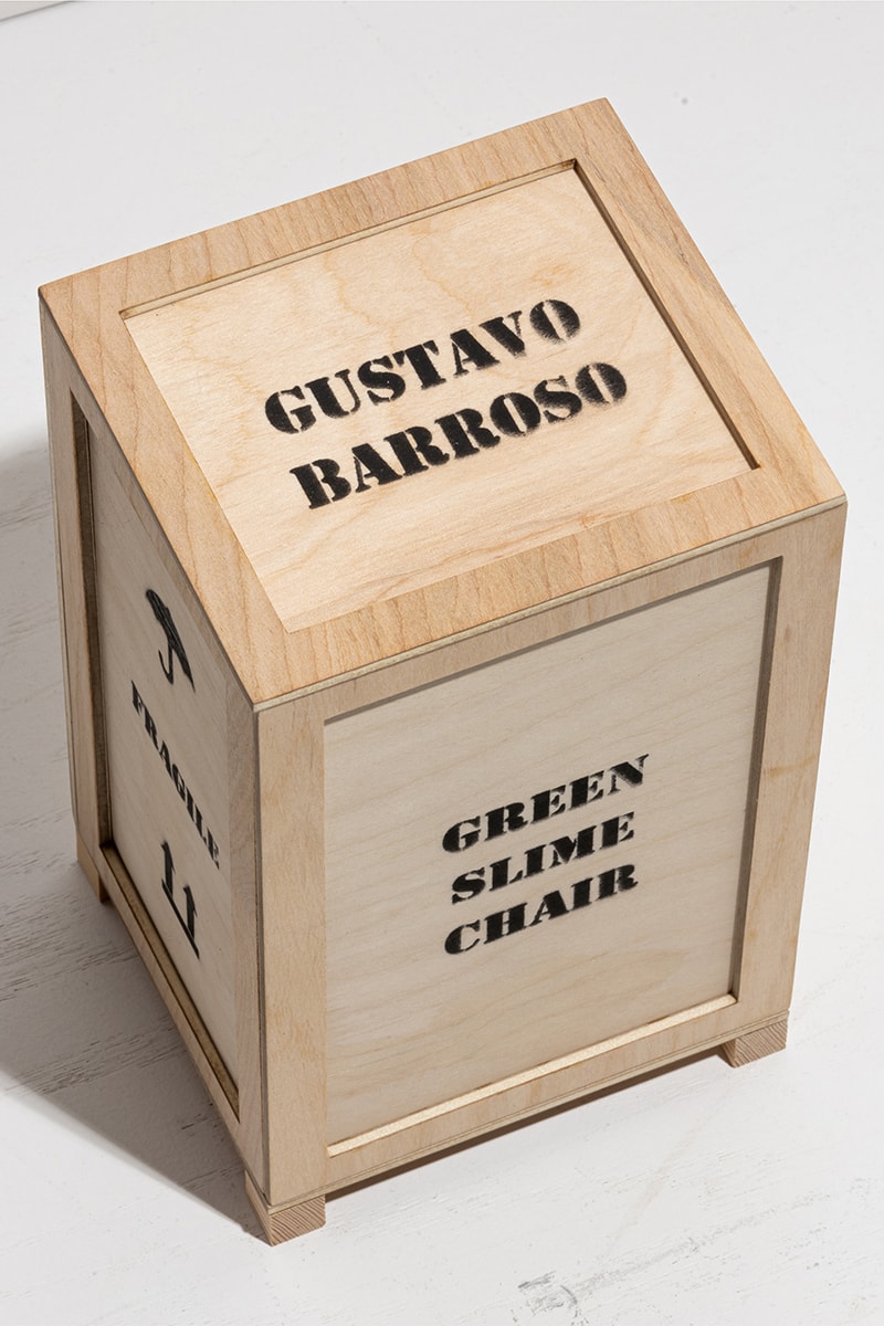 Gustavo Barroso Releases Miniature Version of his Green Slime Chair