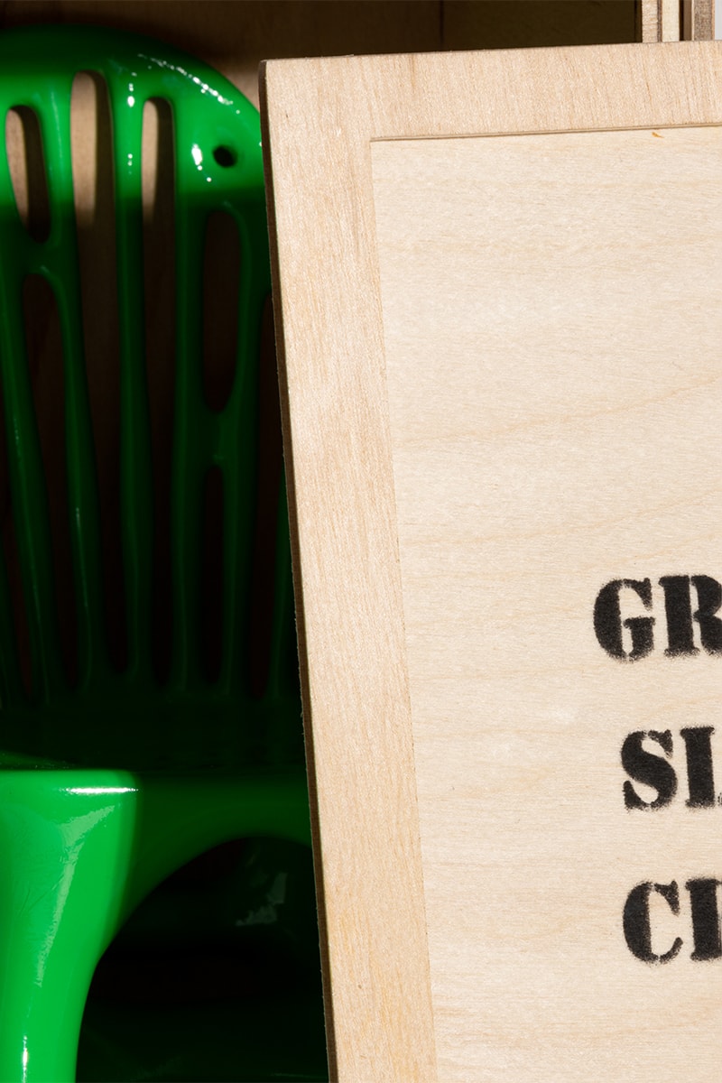 Gustavo Barroso Releases Miniature Version of his Green Slime Chair