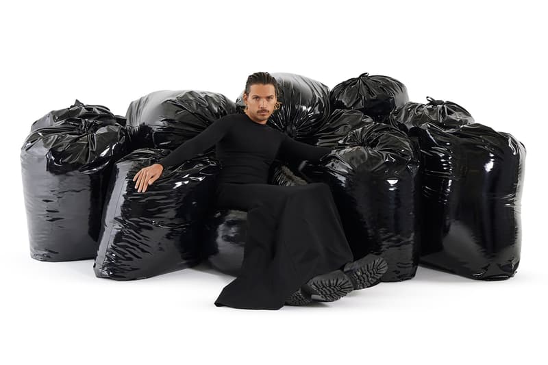 Harry Nuriev "The Trash Bag Sofa" Crosby Studios Design Miami 