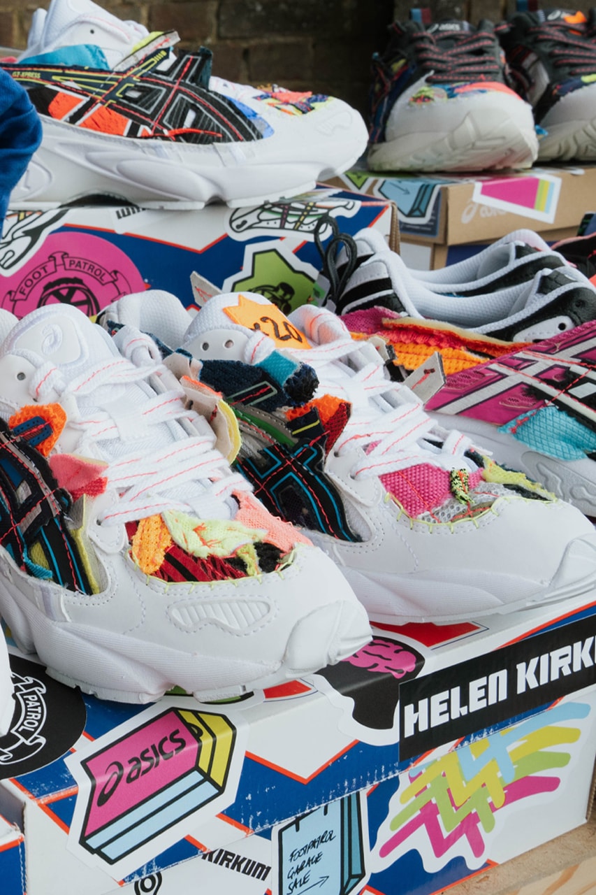 Helen Kirkum x Footpatrol x ASICS Collection Collaboration Release Information Sportstyle Charity Young Minds UK London 