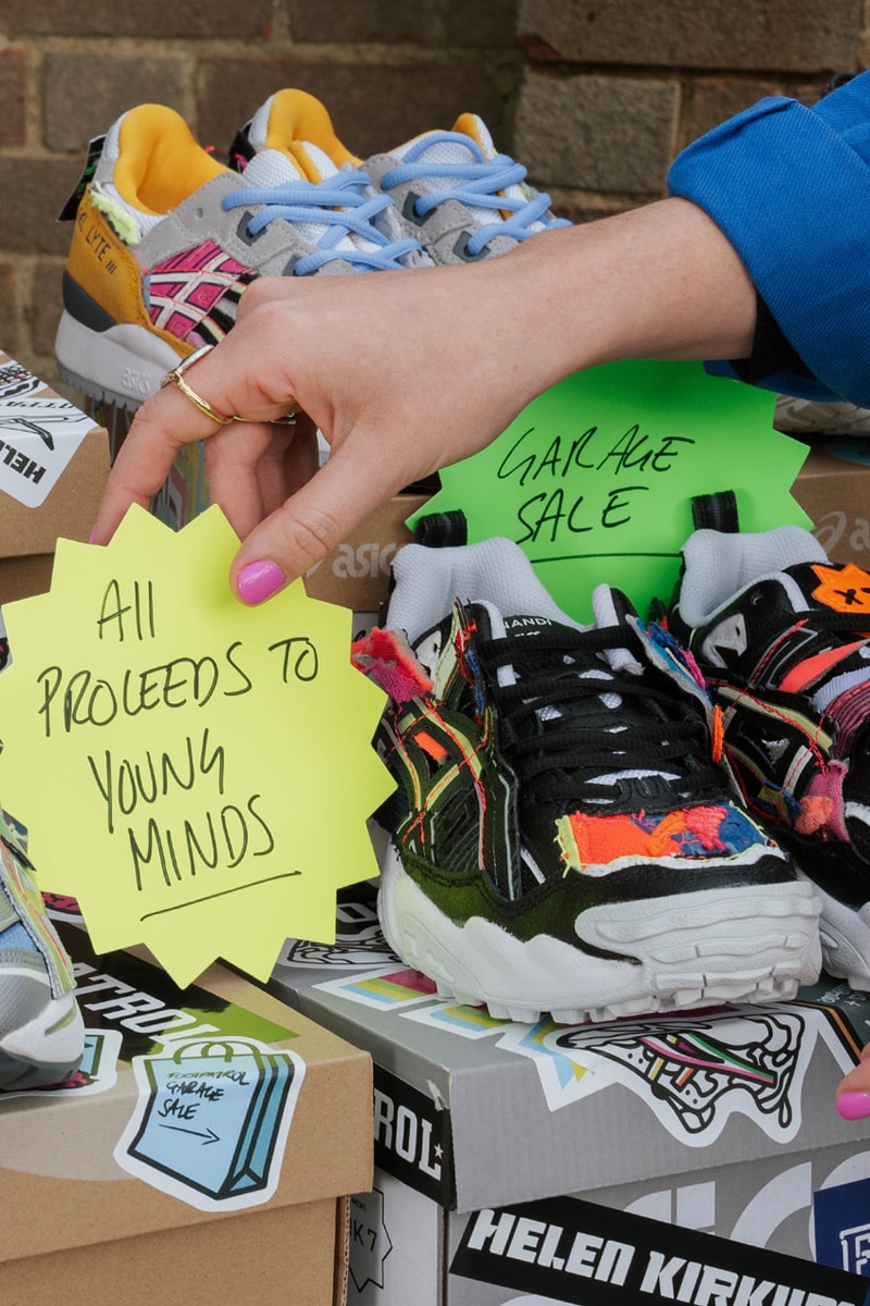 Helen Kirkum x Footpatrol x ASICS Collection Collaboration Release Information Sportstyle Charity Young Minds UK London 