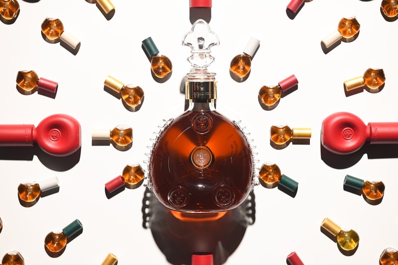 LOUIS XIII The DROP NYC Pop-Up DJ GETLIVE! Zach Bia Timo Weiland Brent Faiyaz mini miniature cognac spirit decanters bottles Young Paris