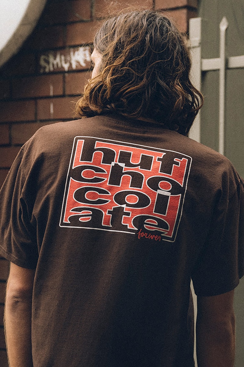 HUF Pays Homage to Crailtap in Collab Collection shirts hoodies hats tshirts brown blue cream black red green