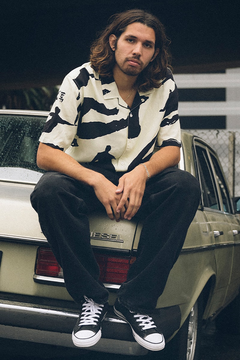 HUF Pays Homage to Crailtap in Collab Collection shirts hoodies hats tshirts brown blue cream black red green