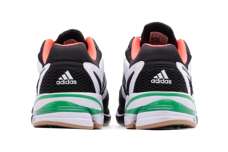 IKAK x adidas Originals Supernova Cushion 7 Core Black/Footwear White/Vivid Green GZ9787 adiPRENE+ Collaboration Sneaker Drops