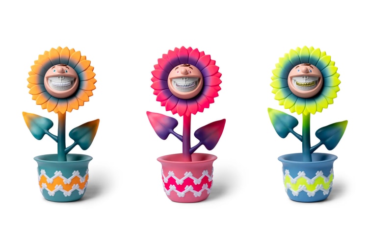 INFINIT3.io Reveals Full Range of Ron English 'Charlie Grin Sunflower' Figures