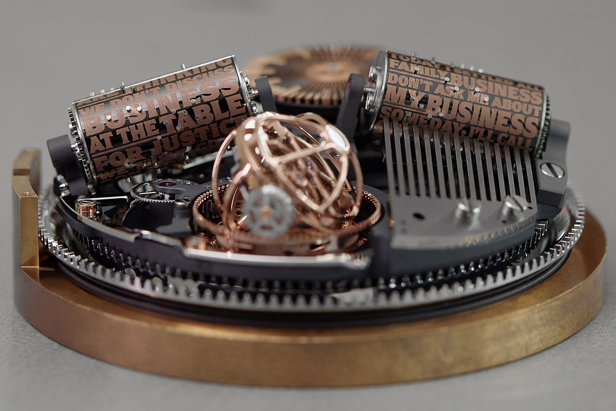 Featuring a Music Box Complication And Laser Engraved Scenes From The Iconic Movie