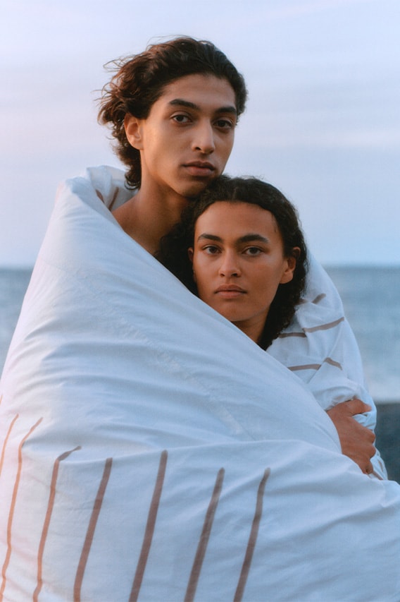 Jacquemus x Tekla Collaboration Release Information bed bedding beach homeware homegoods