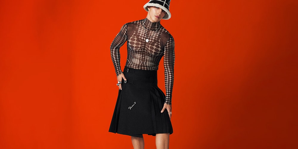 JEAN PAUL GAULTIERパワーネットarchive90sスカル（美品 Jean Paul 