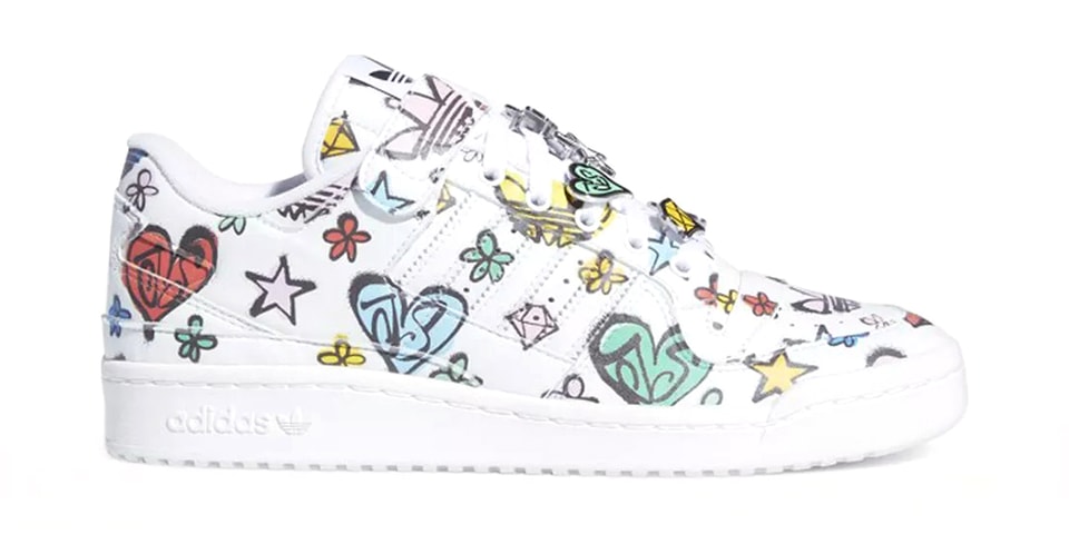Jeremy Scott Graffitis the adidas Originals Forum 84 High and Low