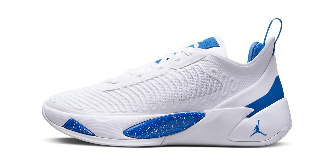 Air Jordan Luka 1 \'Quai 54\' Men\'s Sneaker, size 13, Blue and White. Jordan Luka 1  main image 2