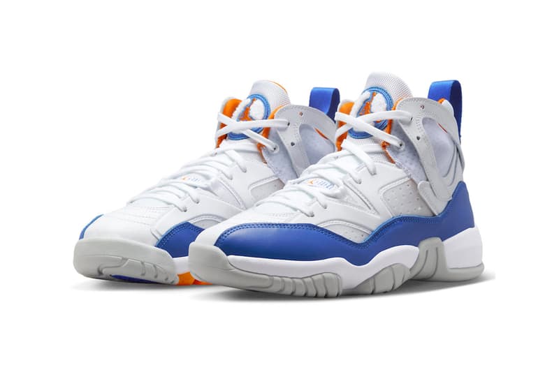 Jordan Two Trey Expands Its Lineup With New York Knicks Colorway DO1925-148 basketball nba derrick rose cam reddish julius randle jalen brunson rj barrett