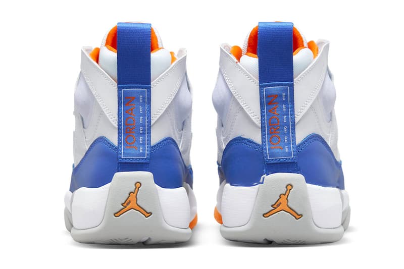 Jordan Two Trey Expands Its Lineup With New York Knicks Colorway DO1925-148 basketball nba derrick rose cam reddish julius randle jalen brunson rj barrett