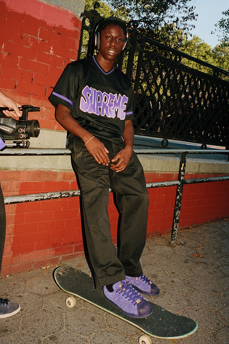 kader sylla adidas skateboarding Superstar ADV purple gold release date info store list buying guide photos price 