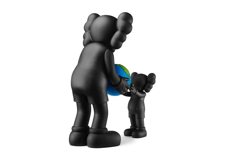 KAWS Drops Kaws Drops "THE PROMISE" Vinyl Figure and Print brown black grey toys art contemporary qatar museum public sculptur dadu garden doha kawsone 2022 fifa world cup qatar