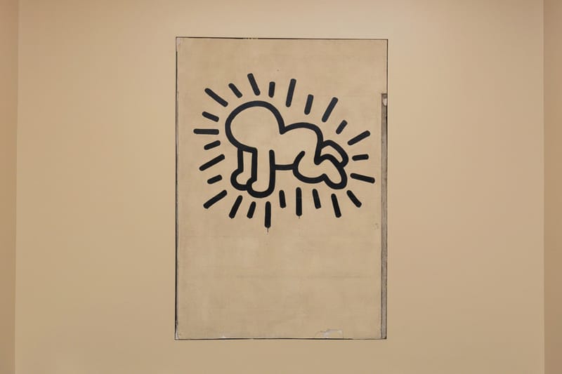 A Slice of Keith Haring’s “Grace House Mural” Set to Hit Bonhams Auction